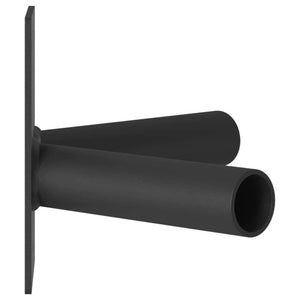 Flaggenmasthalter Schwarz Stahl