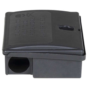 vidaXL Mouse Traps 5 pcs Black 13x10x4 cm