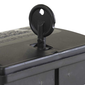 vidaXL Mouse Traps 10 pcs Black 13x10x4 cm