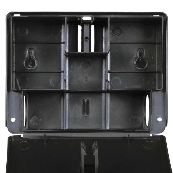 vidaXL Mouse Traps 10 pcs Black 13x10x4 cm