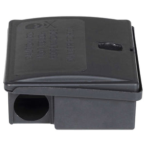 vidaXL Mouse Traps 20 pcs Black 13x10x4 cm