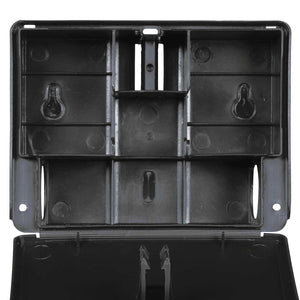 vidaXL Mouse Traps 20 pcs Black 13x10x4 cm