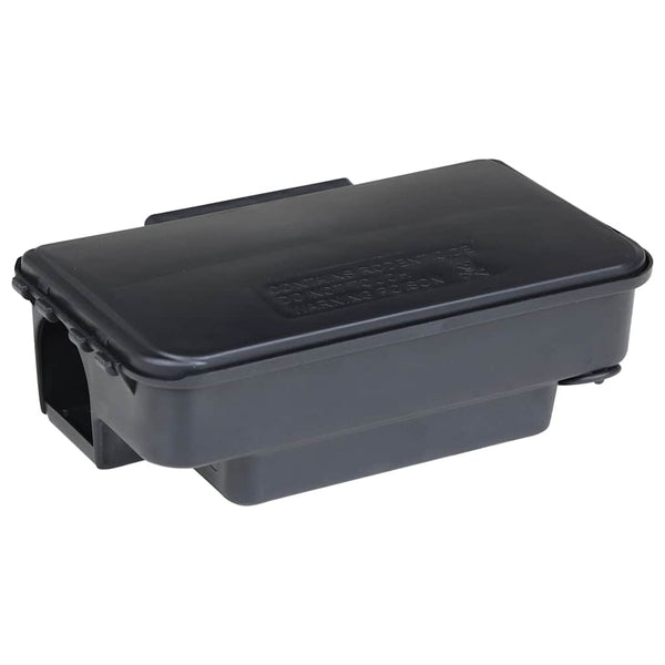 vidaXL Pièges à souris 12 pcs Noir 22x12,5x7,5 cm