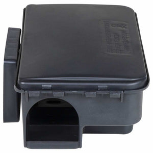 vidaXL Pièges à souris 12 pcs Noir 22x12,5x7,5 cm