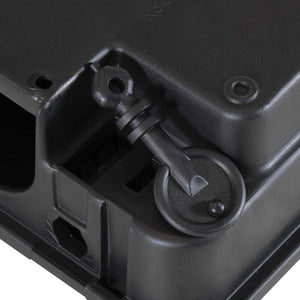 vidaXL Pièges à souris 12 pcs Noir 22x12,5x7,5 cm