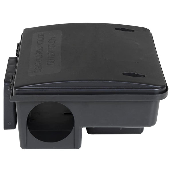 vidaXL Pièges à souris 4 pcs Noir 23x19x9,5 cm