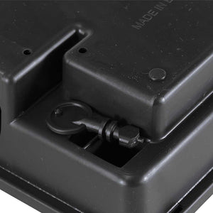 vidaXL Pièges à souris 4 pcs Noir 23x19x9,5 cm