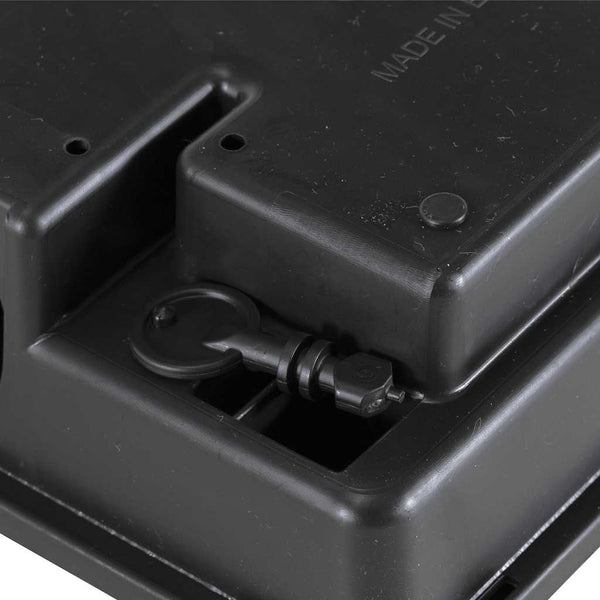 vidaXL Pièges à souris 4 pcs Noir 23x19x9,5 cm