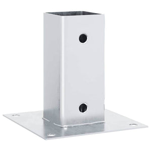 Quadratische Pfostenträger, 71x71mm, 4er Set
