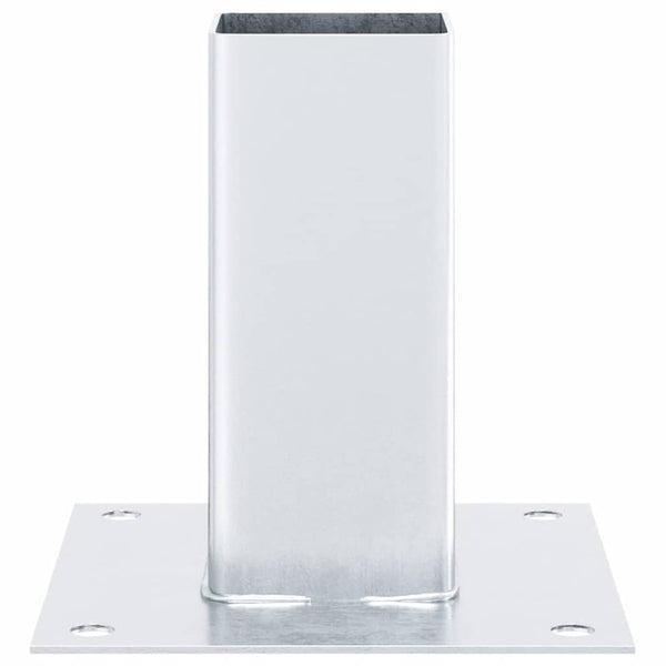 Quadratische Pfostenträger, 71x71mm, 4er Set