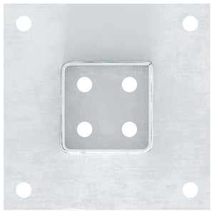 Quadratische Pfostenträger, 71x71mm, 4er Set