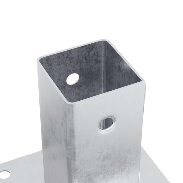 Quadratische Pfostenträger, 71x71mm, 4er Set