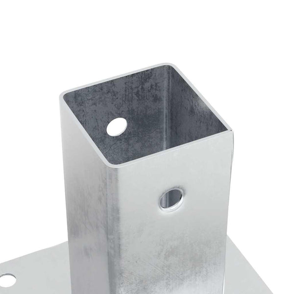 Quadratische Pfostenträger, 71x71mm, 12 Stk.