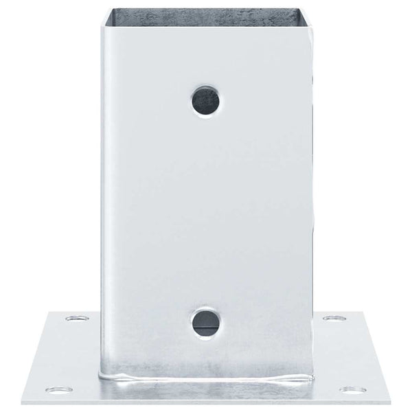 Quadratische Pfostenträger 81x81mm, 4er Set