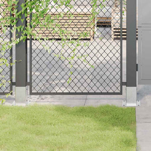 Quadratische Pfostenträger 81x81mm, 4er Set