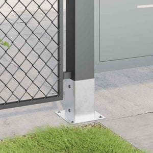 Quadratische Pfostenträger 91x91mm, 4er Set