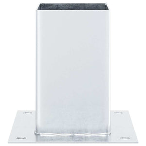 Quadratische Pfostenträger, 91x91mm, 12er Set