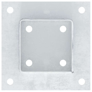 Quadratische Pfostenträger, 91x91mm, 12er Set