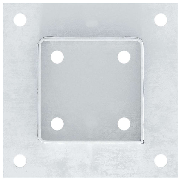 Quadratische Pfostenträger, 91x91mm, 12er Set