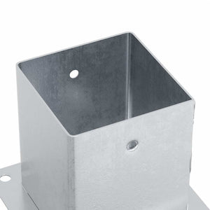 Quadratische Pfostenträger, 101x101mm, 4er Set