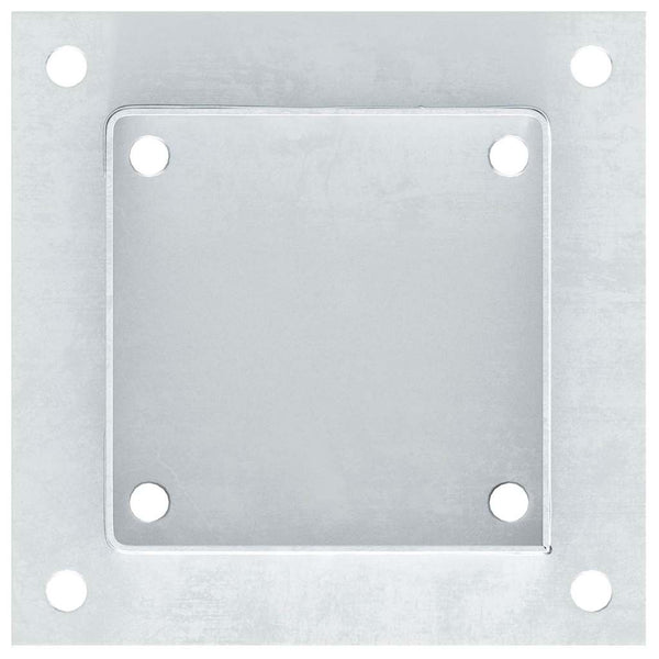 Quadratische Pfostenträger 101x101mm, 12 Stk.