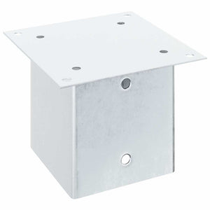 Quadratische Pfostenträger 141x141 mm, 12er Set, verzinkt