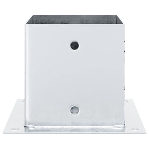 Quadratische Pfostenträger 141x141 mm, 12er Set, verzinkt