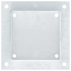 Quadratische Pfostenträger 141x141 mm, 12er Set, verzinkt