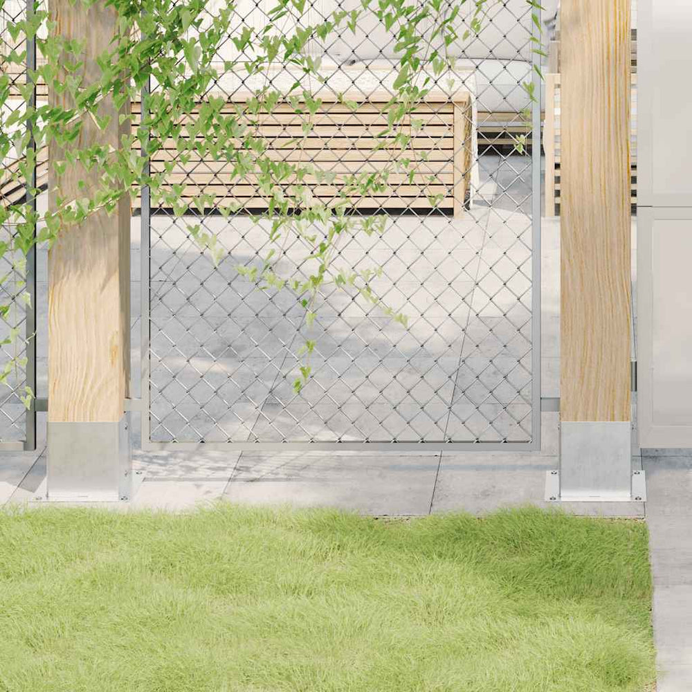 Quadratische Pfostenträger 141x141 mm, 12er Set, verzinkt