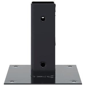 Quadratische Pfostenträger 4er Set 46x46mm