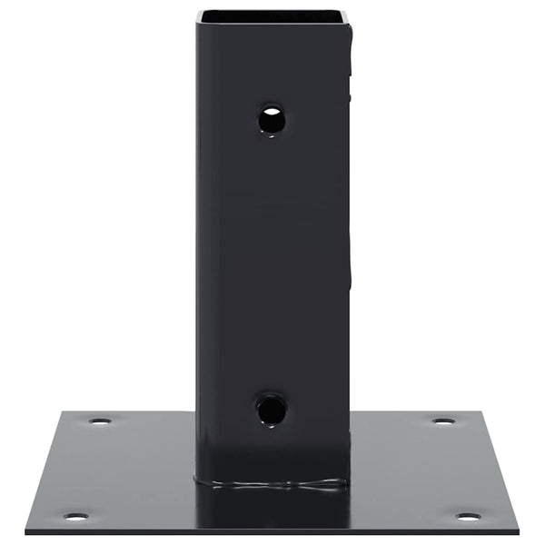 Quadratische Pfostenträger 4er Set 46x46mm
