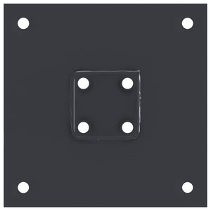 Quadratische Pfostenträger 46x46mm, 12 Stk.