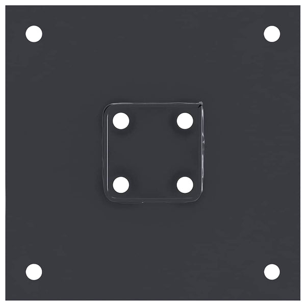 Quadratische Pfostenträger 51x51 mm, 4er-Set