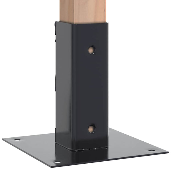 Quadratische Pfostenträger 51x51mm, 12 Stk.