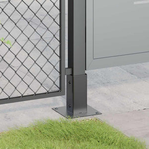 Quadratische Pfostenträger 61x61mm, 4er Set