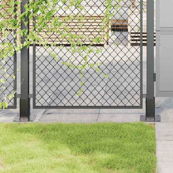 Quadratische Pfostenträger 61x61mm, 4er Set
