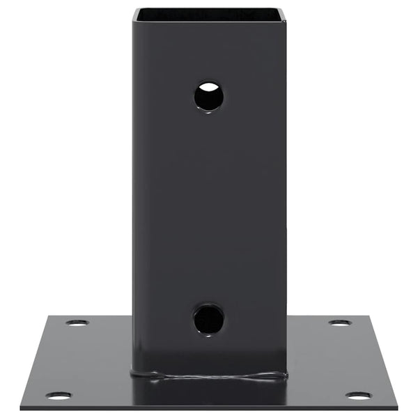 Quadratische Pfostenträger 61x61mm, 12er Set
