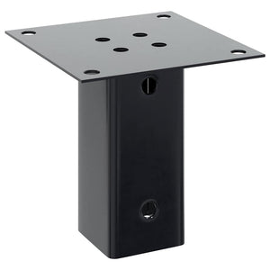 Quadratische Pfostenträger 71x71mm, 4er Set