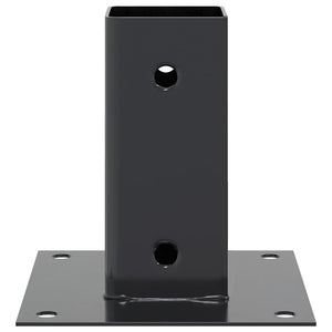 Quadratische Pfostenträger 71x71mm, 12er Set