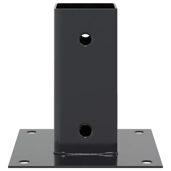 Quadratische Pfostenträger 71x71mm, 12er Set