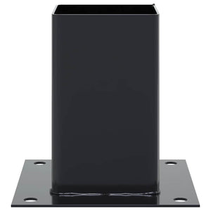Quadratische Pfostenträger 81x81 mm, 4er-Set