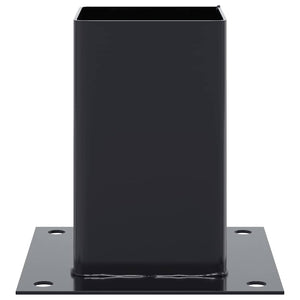 Quadratische Pfostenträger 81x81mm, 12 Stk.