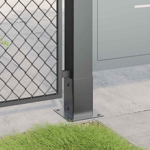 Quadratische Pfostenträger 91x91 mm, 4er-Set