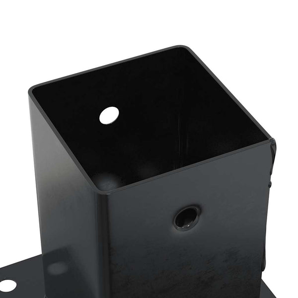Quadratische Pfostenträger 91x91 mm, 4er-Set