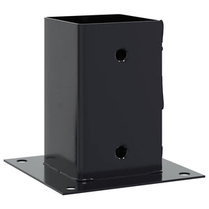 Quadratische Pfostenträger 91x91mm, 12er-Set