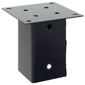 Quadratische Pfostenträger 91x91mm, 12er-Set