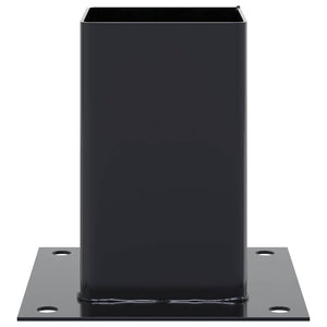 Quadratische Pfostenträger 91x91mm, 12er-Set
