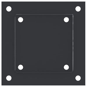 Quadratische Pfostenträger 101x101mm, 4er-Set