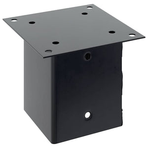 Quadratische Pfostenträger 121x121 mm, 4er-Set