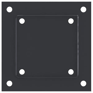 Quadratische Pfostenträger 121x121 mm, 4er-Set